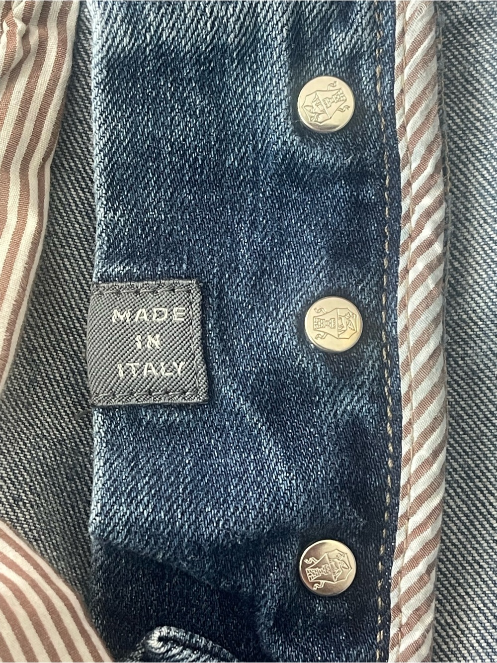 Brunello Cucinelli Skinny Fit Jeans IT 46 Made In Italy Button Fly Stretch Denim - Picture 9 of 15